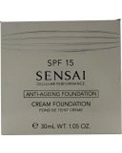 Kanebo Cosmetics Sensai Cellular Performance Cream Foundation SPF15 30ml - CF12 Soft Beige-Q643092 | Maznun Fashion