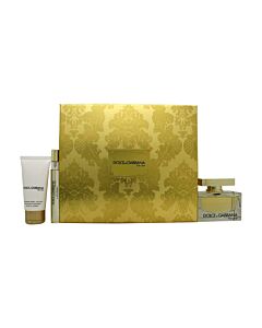 Dolce & Gabbana The One Gift Set 75ml EDP + 10ml EDP + 50ml Body Lotion-B437280 | Maznun Fashion
