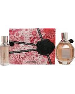Viktor & Rolf FlowerBomb Gift Set 100ml EDP + 20ml EDP-R058214 | Maznun Fashion