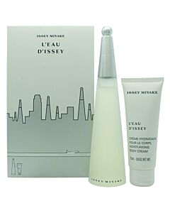 Issey Miyake L'eau d'Issey Gift Set 100ml EDT + 75ml Body Lotion-L27765 | Maznun Fashion