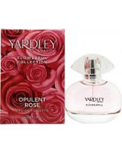 Yardley Opulent Rose Eau De Toilette 50ml Spray-H827575 | Maznun Fashion