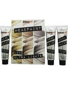 Fudge Professional Headpaint High Lift Trio Kit 60ml 12.13 Ultra Light Cool Champagne + 60ml 12.23 Ultra Light Rose Gold + 60ml 12.12 Ultra Light Pearl Violet-T584253 | Maznun Fashion