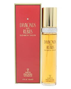 Elizabeth Taylor Diamonds & Rubies Eau de Toilette 50ml Spray-N004214 | Maznun Fashion