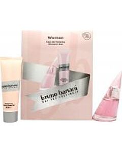 Bruno Banani Woman Gift Set 30ml EDT + 50ml Shower Gel-B336342 | Maznun Fashion