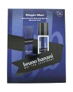 Bruno Banani Magic Man Gift Set 75ml Deodorant Natural Spray + 50ml Shower Gel-D766798 | Maznun Fashion
