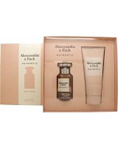 Abercrombie & Fitch Authentic Woman Gift Set 50ml EDP + 200ml Body Lotion-N5129210 | Maznun Fashion