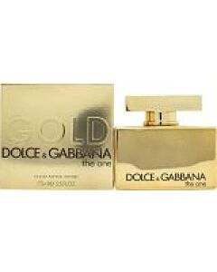 Dolce & Gabbana The One Gold Eau de Parfum Intense 75ml Spray-N5237210 | Maznun Fashion