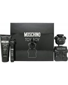 Moschino Toy Boy Gift Set 100ml EDP + 100ml Bath & Shower Gel + 10ml EDP-B936360 | Maznun Fashion
