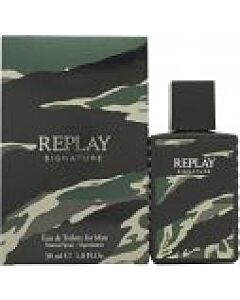 Replay Signature for Men Eau de Toilette 30ml Spray-H448474 | Maznun Fashion