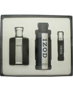 Izod Izod Gift Set 125ml EDT + 15ml EDT + 200ml Body Spray-F212751 | Maznun Fashion