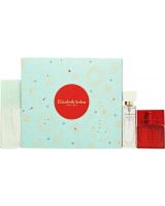 Elizabeth Arden Holiday Fragrance Gift Set 10ml Red Door EDT + 10ml White Tea EDT + 15ml Green Tea Scent Spray-N3382211 | Maznun Fashion