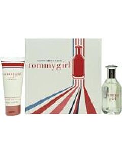 Tommy Hilfiger Tommy Girl Gift Set 50ml EDT + 100ml Body Lotion-F002551 | Maznun Fashion