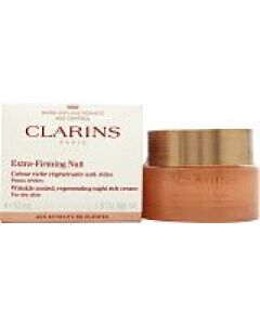 Clarins Extra Firming Wrinkle Control Night Rich Cream 50ml - Dry Skin-T649257