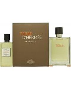 Hermès Terre d'Hermès Gift Set 100ml EDT + 80ml Shower Gel-C481837 | Maznun Fashion