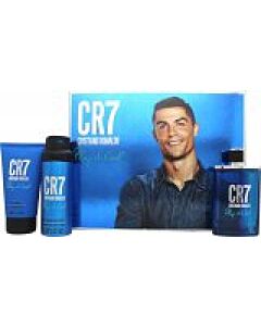 Cristiano Ronaldo CR7 Play It Cool Gift Set 100ml EDT Spray + 150ml Shower Gel +150ml Body Spray-L324013 | Maznun Fashion