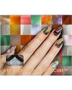 Ciaté Very Colourfoil Manicure Wonderland Gift Set 13.5ml Cream Soda Nail Polish 30x Metallic Foil Sheets in 6 Shades + 5ml Foil Fix Glue + Nail Wheel-W071320 | Maznun Fashion