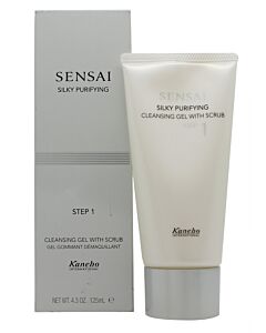 Kanebo Cosmetics Sensai Silky Purifying Step 1 Cleansing Gel with Scrub 125ml-U15847