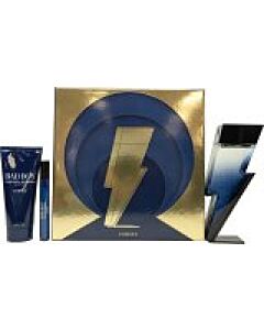 Carolina Herrera Bad Boy Cobalt Gift Set 100ml EDP + 100ml Shower Gel + 10ml EDP-L525042 | Maznun Fashion