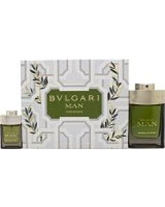 Bvlgari Man Wood Essence Gift Set 100ml EDP + 15ml EDP-W831758 | Maznun Fashion
