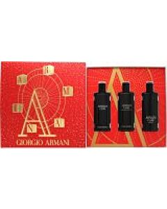 Giorgio Armani Code Gift Set 15ml Code EDT + 15ml Code EDP + 15ml Code Parfum-F300551 | Maznun Fashion