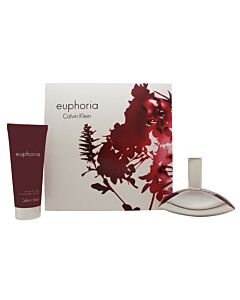 Calvin Klein Euphoria Gift Set 50ml EDP + 100ml Body Lotion-F68751 | Maznun Fashion
