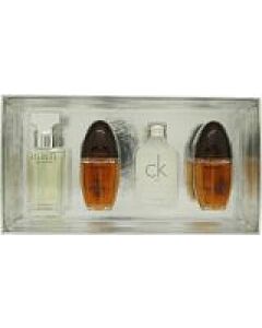 Calvin Klein Women Miniature Gift Set 15ml Eternity EDP + 15ml CK One EDT + 2 x 15ml Obsession EDP-J335681 | Maznun Fashion