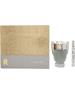 Paco Rabanne Invictus Gift Set 100ml EDT + 10ml EDT-Z409421 | Maznun Fashion