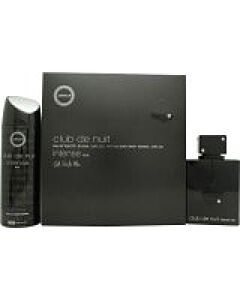 Armaf Club De Nuit Intense Gift Set 105ml EDT + 200ml Body Spray-F328951 | Maznun Fashion