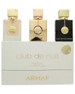 Armaf Club de Nuit A Collectors Pride for Women Gift Set 30ml Club de Nuit + 30ml Club de Nuit Intense EDP + 30ml Club de Nuit Milestone EDP-J329081 | Maznun Fashion