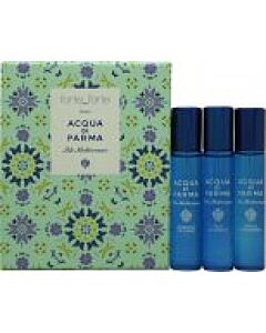 Acqua di Parma Blu Mediterraneo Discovery Set 12ml Arancia di Capri EDT + 12ml Fico di Amalfi EDT + 12ml Mirto di Panarea EDT-N2859212 | Maznun Fashion