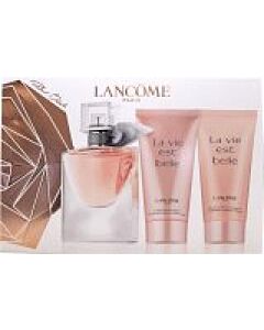 Lancome La Vie Est Belle Gift Set 30ml EDP + 50ml Body Lotion + 50ml Shower Gel-Z55436 | Maznun Fashion