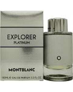 Mont Blanc Explorer Platinum Eau de Parfum 100ml Spray-L525616 | Maznun Fashion