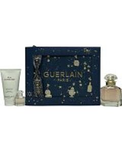 Guerlain Mon Guerlain Gift Set 50ml EDP + 5ml EDP + 75ml Body Lotion-Z041428 | Maznun Fashion