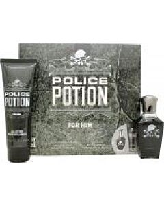Police Potion for Him Gift Set 30ml EDP + 100ml Shower Gel-B096408 | Maznun Fashion