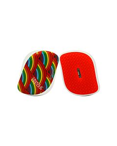 Tangle Teezer Compact Styler Detangling Hair Brush - Rainbow Galore-B996387