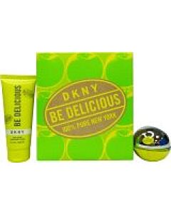 DKNY Be Delicious Gift Set 30ml EDP + 100ml Body Lotion-O74212 | Maznun Fashion