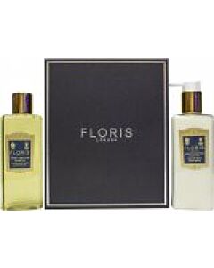 Floris Night Scented Jasmine Gift Set 250ml Body Lotion + 250ml Shower Gel-V141885 | Maznun Fashion