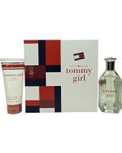Tommy Hilfiger Tommy Girl Gift Set 100ml EDT + 100ml Body Lotion-W251829 | Maznun Fashion