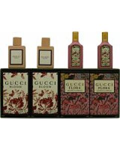 Gucci Miniature Gift Set 2 x 5ml Bloom EDP + 2 x 5ml Flora EDP-N2966213 | Maznun Fashion