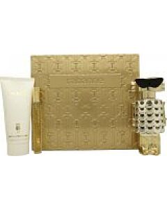 Paco Rabanne Fame Gift Set 80ml EDP + 100ml Body Lotion + 10ml EDP-J471381 | Maznun Fashion