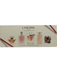 Lancôme Miniature Fragrances Gift Set 5ml EDP Idôle + 4ml EDP La Vie Est Belle + 7.5ml EDP Trésor + 5ml EDP Miracle + 5ml La Nuit Tresor EDP-N9241211 | Maznun Fashion