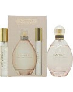 Sarah Jessica Parker Lovely Gift Set 100ml EDP + 15ml EDP-B876444 | Maznun Fashion