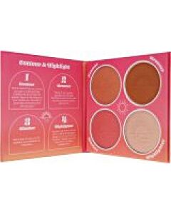 Sunkissed Radiant Lustre Face Palette - 4 Shades-D4046104 | Maznun Fashion