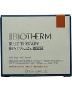Biotherm Blue Therapy Amber Algae Revitalize Night Cream 50ml-I635085 | Maznun Fashion
