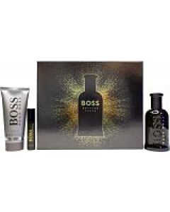 Hugo Boss Boss Bottled Parfum Gift Set 100ml EDP + 100ml Shower Gel + 10ml EDP-B826449 | Maznun Fashion