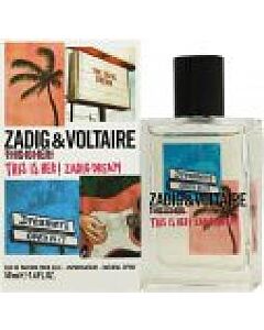 Zadig & Voltaire This Is Her! Zadig Dream Eau de Parfum 50ml Spray-Z009430 | Maznun Fashion