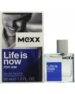 Mexx Life Is Now for Him Eau de Toilette 30ml Spray-Y575616 | Maznun Fashion
