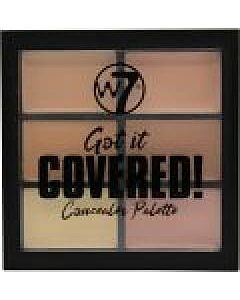 W7 Got It Covered Concealer Palette -  6 Creamy-F522651 | Maznun Fashion