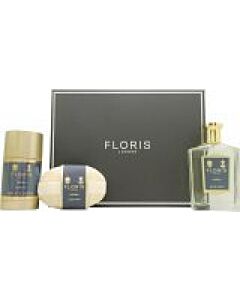 Floris Cefiro Gift Set 100ml EDT + 100g Soap + 75ml Deodorant Stick-Z505429 | Maznun Fashion