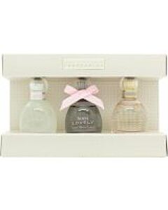 Sarah Jessica Parker Lovely Gift Set 10ml Lovely Sheer EDP + 10ml Born Lovely EDP + 10ml Lovely EDP-J530781 | Maznun Fashion